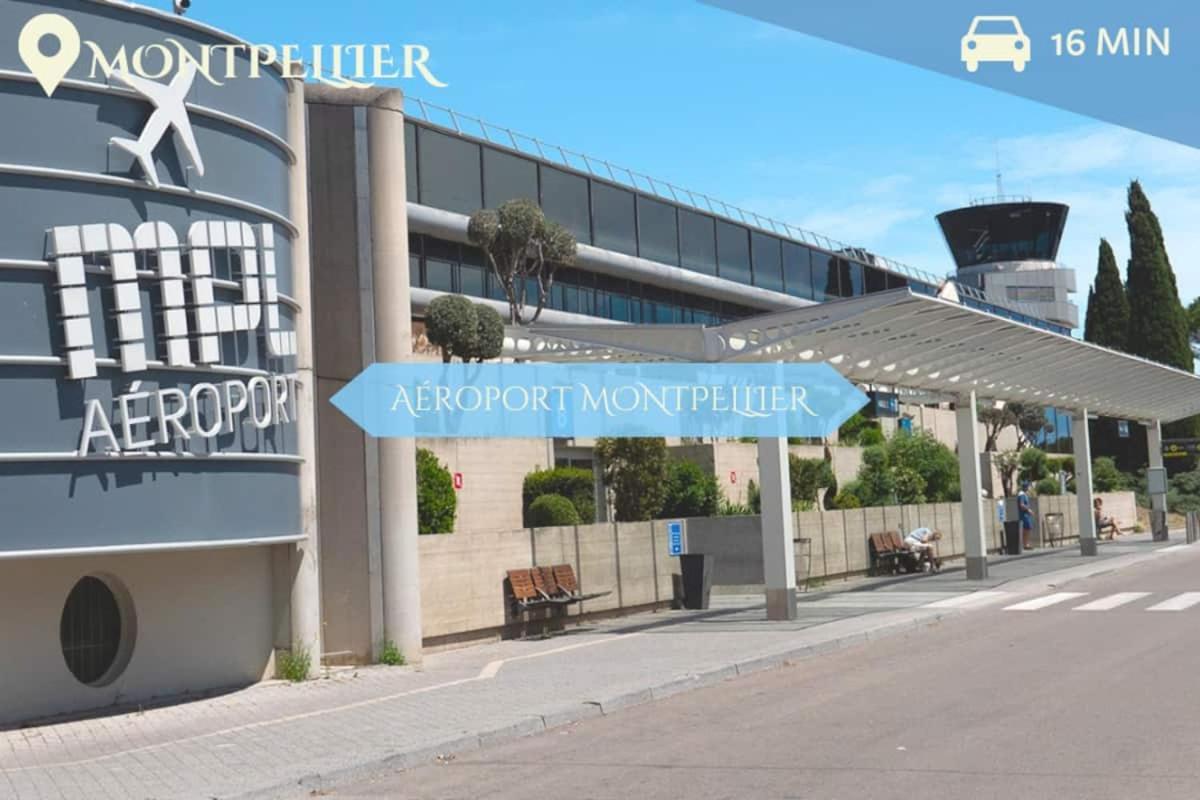 063 - Studio Didion, Centre Gare St Roch, Clim, Balcon,4Pers Монпельє Екстер'єр фото