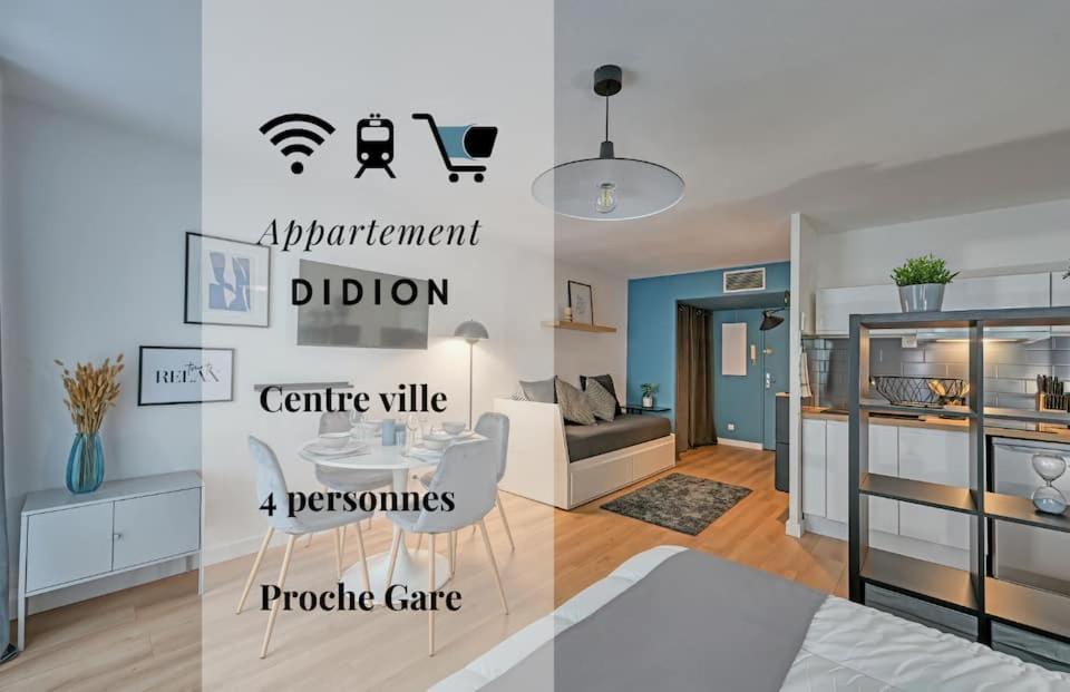 063 - Studio Didion, Centre Gare St Roch, Clim, Balcon,4Pers Монпельє Екстер'єр фото